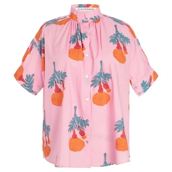 Alix of Bohemia Kitsey Hibiscus Shirt - XS - Picture 2 of 6